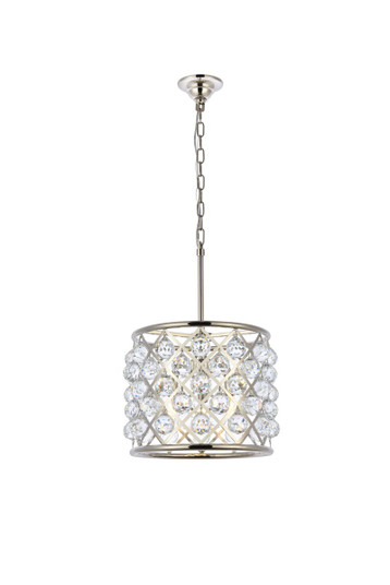 Madison Four Light Pendant in Polished nickel (173|1206D14PNRC)