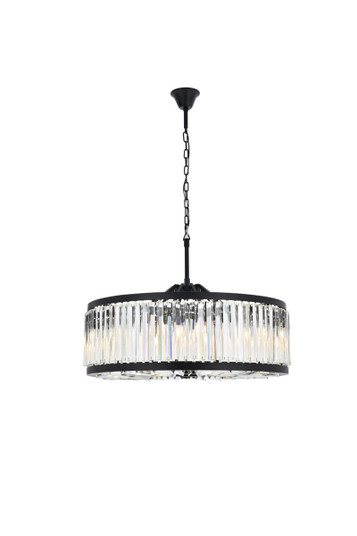 Chelsea Ten Light Chandelier in Matte Black (173|1203D35MBRC)