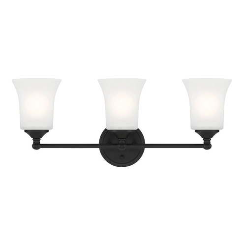 Bronson Three Light Vanity in Matte Black (43|D278M3BMB)