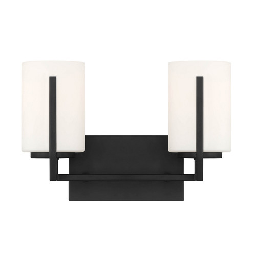 Cambria Two Light Vanity in Matte Black (43|D258M2BMB)