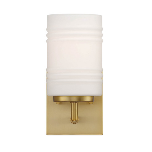 Leavenworth One Light Wall Sconce in Brushed Gold (43|D257MWSBG)