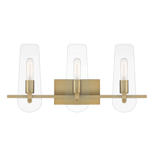 Bergen Beach Three Light Vanity in Brushed Gold (43|D256M3BBG) Bergen Beach Three Light Vanity in Brushed Gold (43|D256M3BBG)