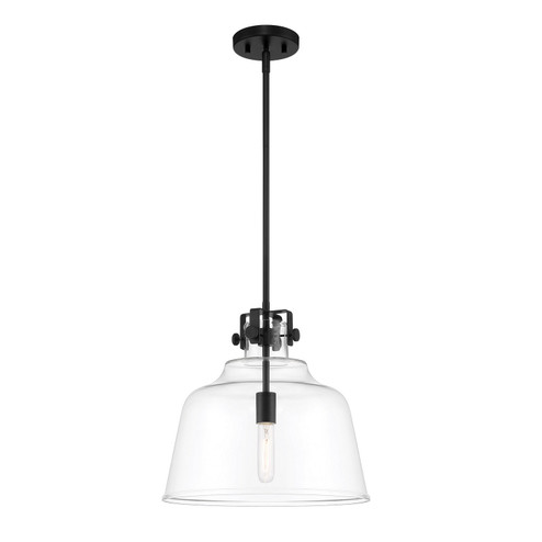 Porter One Light Pendant in Matte Black (43|D246M15PMB)