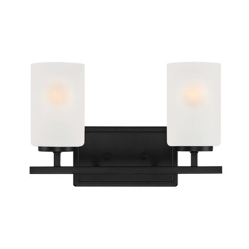Carmine Two Light Vanity in Matte Black (43|D239M2BMB)