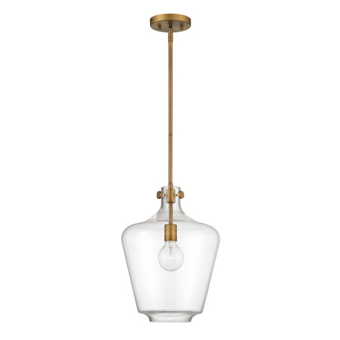 Daydream One Light Pendant in Old Satin Brass (43|D229M12POSB)