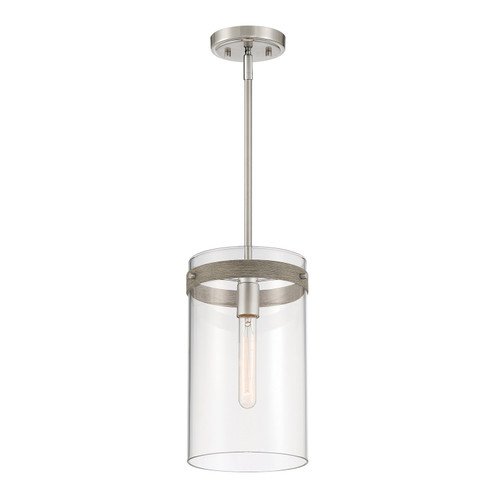 Reflecta One Light Pendant in Brushed Nickel (43|D227M7PBN)