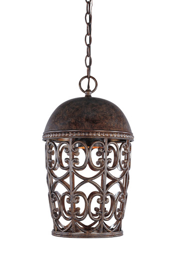 Amherst One Light Hanging Lantern in Burnt Umber (43|97594BU)