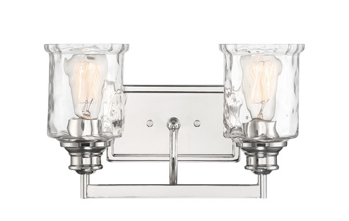 Drake Two Light Bath Bar in Polished Nickel (43|96302PN)