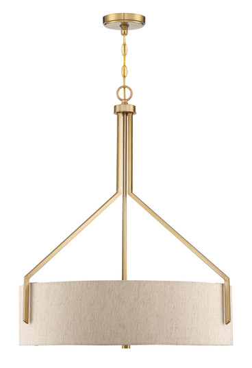 Elara Four Light Pendant in Gold (Brushed) (43|93932BG)