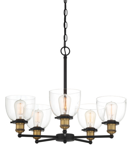 Bryson Five Light Chandelier in Vintage Bronze (43|92685VB)