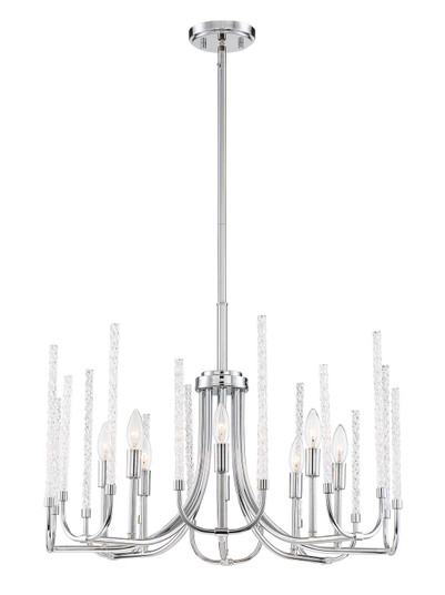 Laretto Eight Light Chandelier in Chrome (43|91788CH)