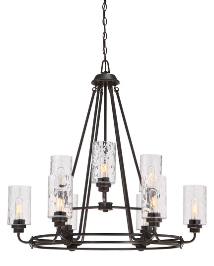 Gramercy Park Nine Light Chandelier in Old English Bronze (43|87189OEB)