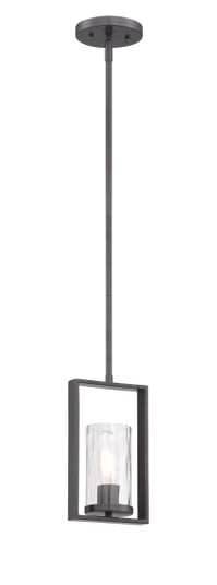 Elements One Light Mini Pendant in Charcoal (43|86530CHA)