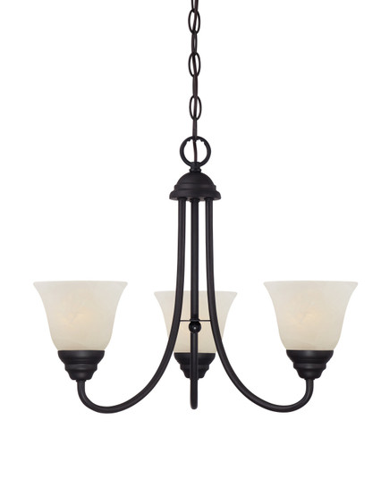 Kendall Three Light Chandelier in Oil Rubbed Bronze (43|85183ORB)