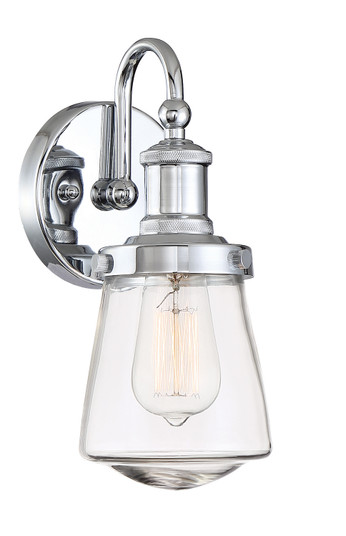 Taylor One Light Wall Sconce in Chrome (43|69501CH) Taylor One Light Wall Sconce in Chrome (43|69501CH)