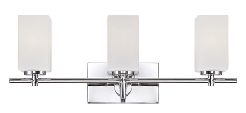 Dakota Three Light Bath Bar in Chrome (43|6733CH)