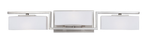 Meridian Three Light Bath Bar in Satin Platinum (43|6713SP)