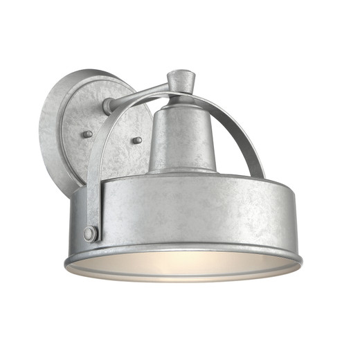 Portland One Light Wall Lantern in Galvanized (43|33131GA)