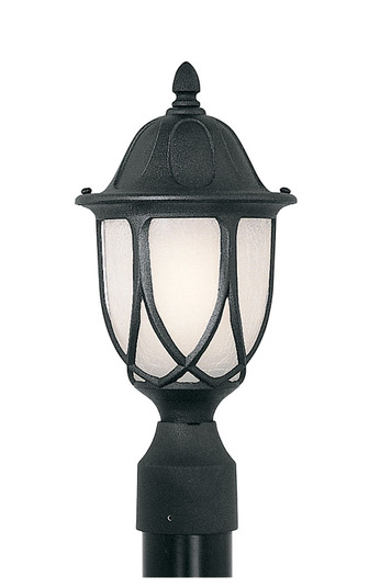 Capella One Light Post Lantern in Black (43|2866BK)