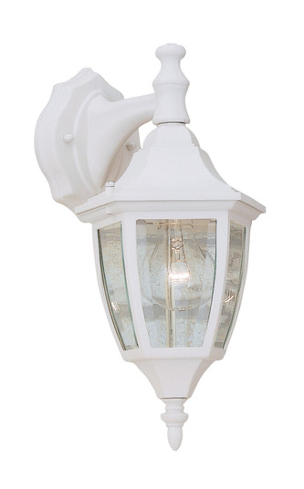 Builder Cast Aluminum One Light Wall Lantern in White (43|2461WH)