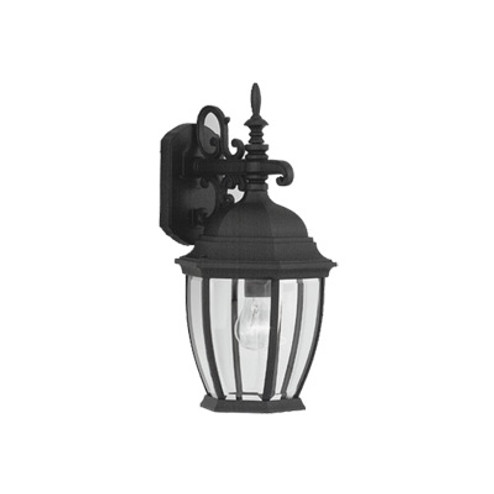 Tiverton One Light Wall Lantern in Black (43|2431BK)