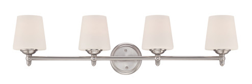 Darcy Four Light Bath Bar in Brushed Nickel (43|150064B35)