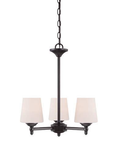 Darcy Three Light Chandelier in Oil Rubbed Bronze (43|15006334)