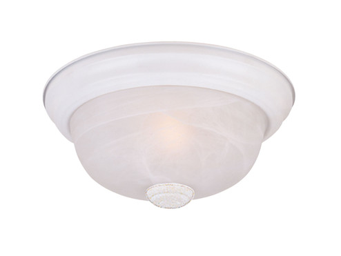 Decorative Flushmount Two Light Flushmount in White (43|1257MWHAL)