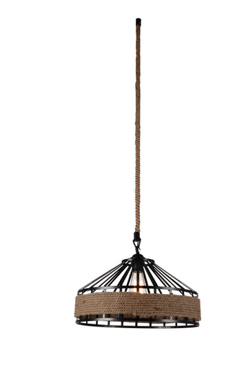 Padma One Light Pendant in Black (401|9731P161101)