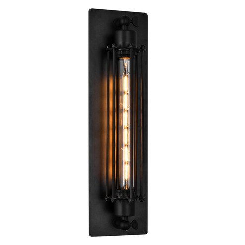 Kiera One Light Wall Sconce in Black (401|9613W41101)
