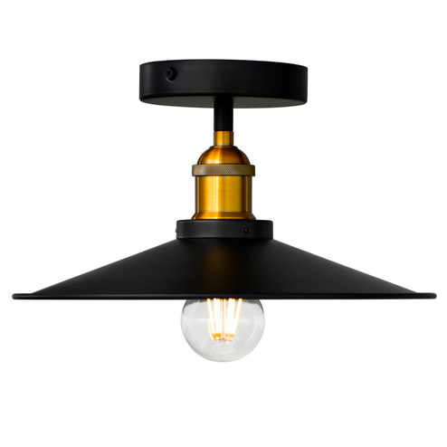 Brave One Light Flush Mount in Black (401|9605C131101)