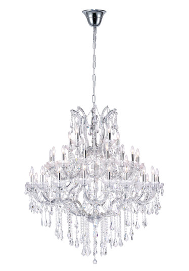 Maria Theresa 33 Light Chandelier in Chrome (401|8318P42C33Clear)