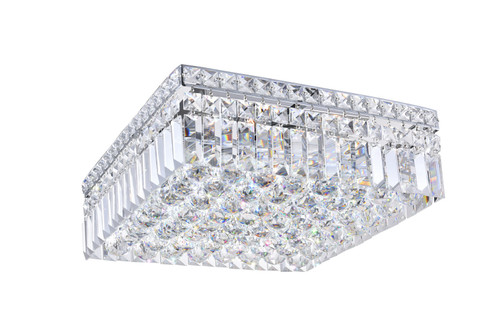 Colosseum Five Light Flush Mount in Chrome (401|8005C14CS)