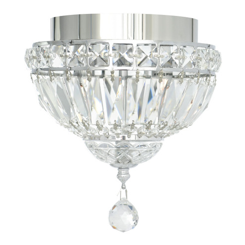 Stefania Two Light Flush Mount in Chrome (401|8003C8C)