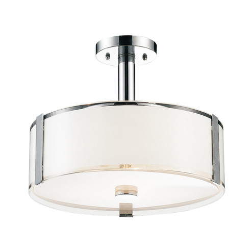 Lucie Three Light Chandelier in Chrome (401|5571P14CR)