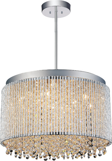 Claire Ten Light Chandelier in Chrome (401|5535P16CR)