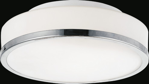 Frosted Two Light Flush Mount in Satin Nickel (401|5479C10SNR)