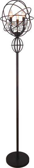 Campechia Three Light Floor Lamp in Brown (401|5465F14DB3)