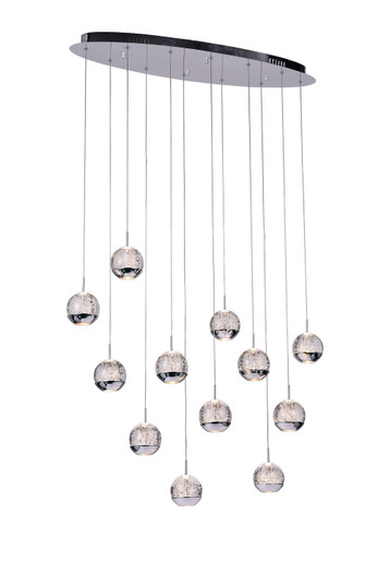 Perrier LED Pendant in Chrome (401|5444P34CO)