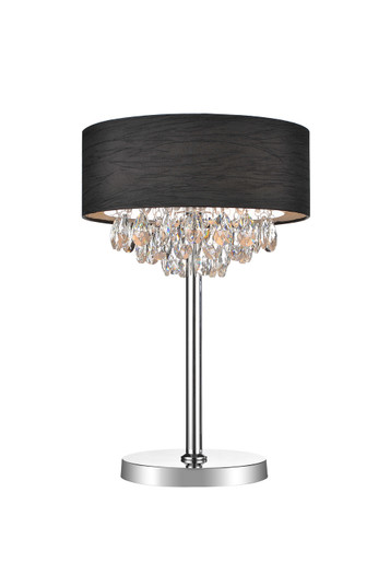 Dash Three Light Table Lamp in Chrome (401|5443T14CBlack)