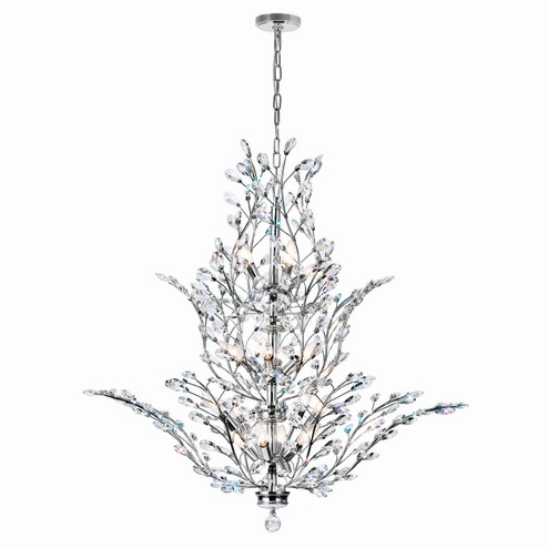Ivy 18 Light Chandelier in Chrome (401|5206P40C)