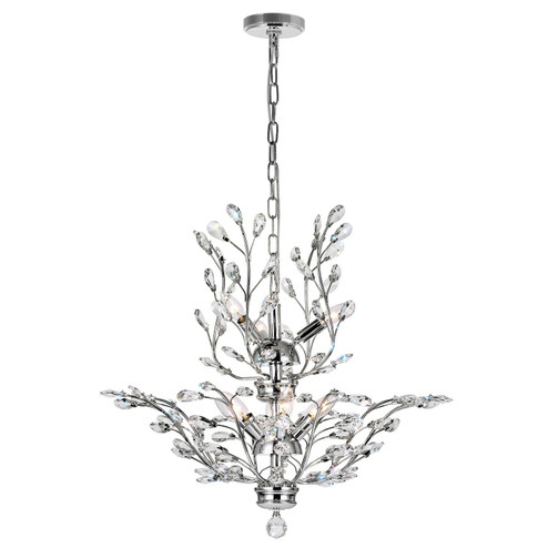 Ivy Nine Light Chandelier in Chrome (401|5206P28C)