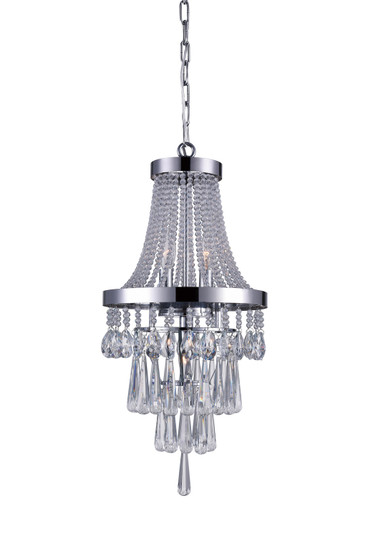 Vast Three Light Chandelier in Chrome (401|5078P12C)