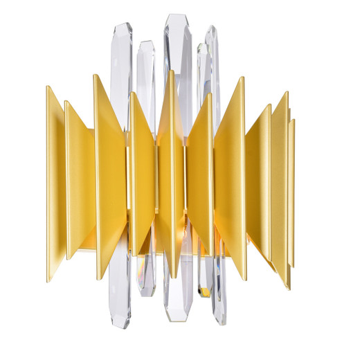 Cityscape Five Light Wall Sconce in Satin Gold (401|1247W135602)