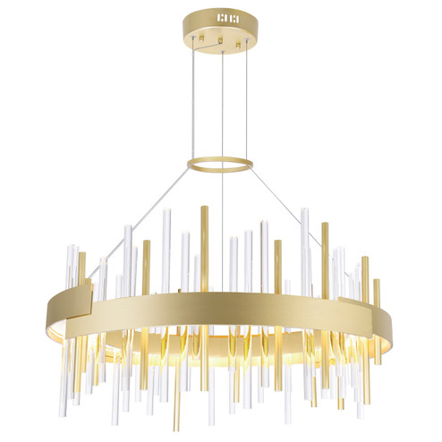 Millipede LED Chandelier in Satin Gold (401|1245P26602)