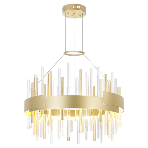 Millipede LED Chandelier in Satin Gold (401|1245P20602)