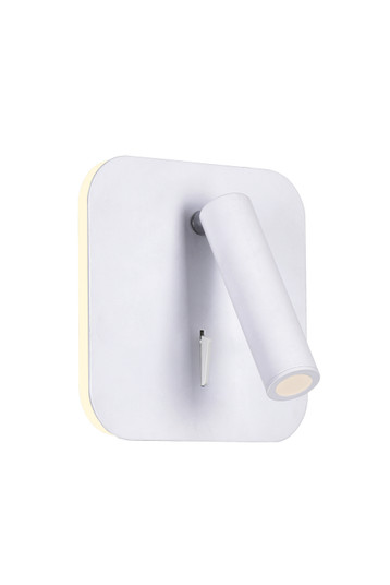 Private I LED Wall Sconce in Matte White (401|1242W6103)