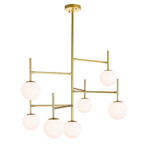 Tourch LED Chandelier in Medallion Gold (401|1228P367169)