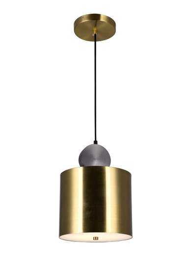 Saleen LED Mini Pendant in Sun Gold & Black (401|1156P9625)