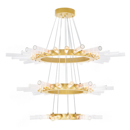 Collar LED Chandelier in Satin Gold (401|1121P4863602)